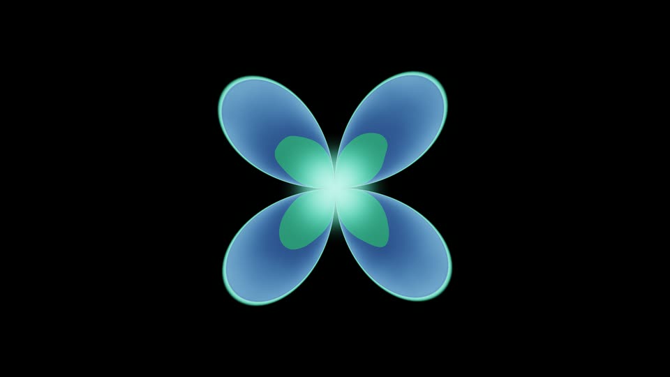 Theatrium’s Butterfly visualizer scene on the Apple TV