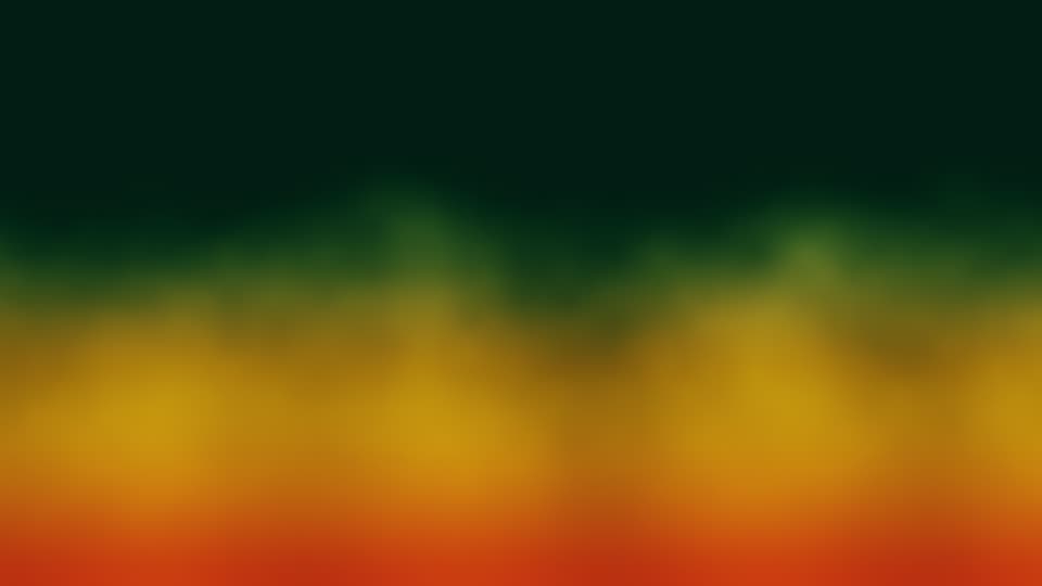 Theatrium’s Fire visualizer scene on the Apple TV