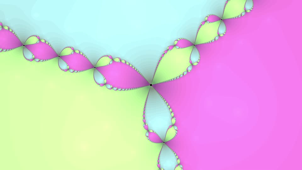 Theatrium’s Newton visualizer scene on the Apple TV