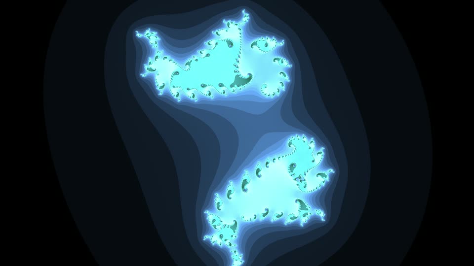 Theatrium’s Phoenix visualizer scene on the Apple TV